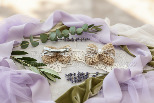Sweetbriar Bow Hair Clips