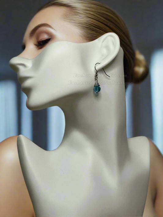 Tasteful Blues Dangle Earrings