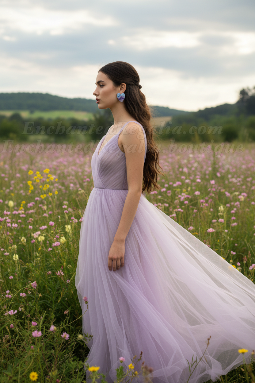 Heart Impression Stud Earrings