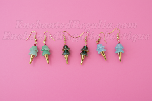 Icecream Cone Dangle Earrings