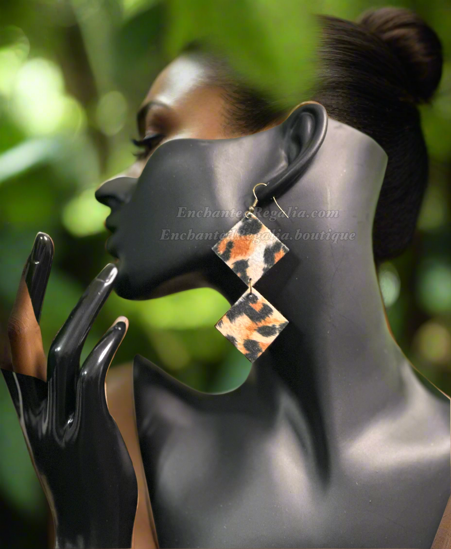 Look Of Danger Dangle Earrings