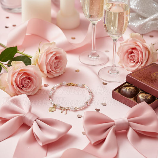 Hearts & Bows Bracelet Set