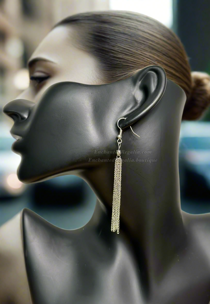 Silver Lining Dangle Earrings