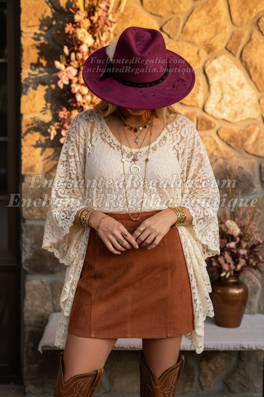Alma de Luna Fedora Hat