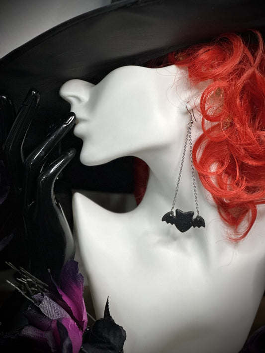 Mystical Murciélago Dangle Earrings