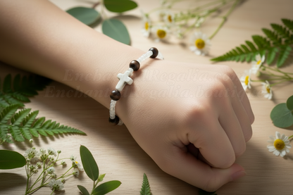 Beaded Cross Bracelet