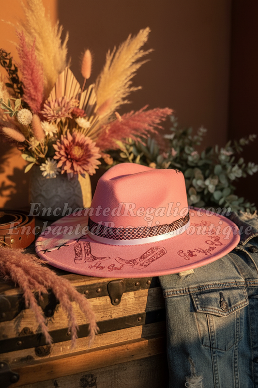 Blushin' Jillaroo Fedora Hat