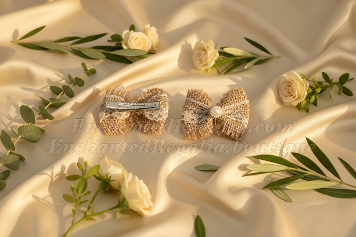 Sweetbriar Bow Hair Clips