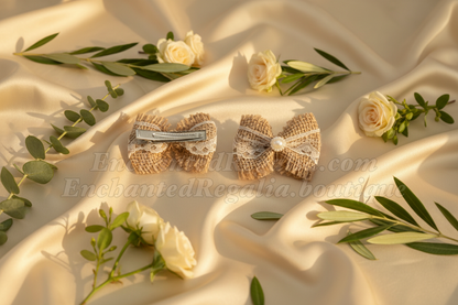 Sweetbriar Bow Hair Clips