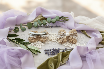 Sweetbriar Bow Hair Clips
