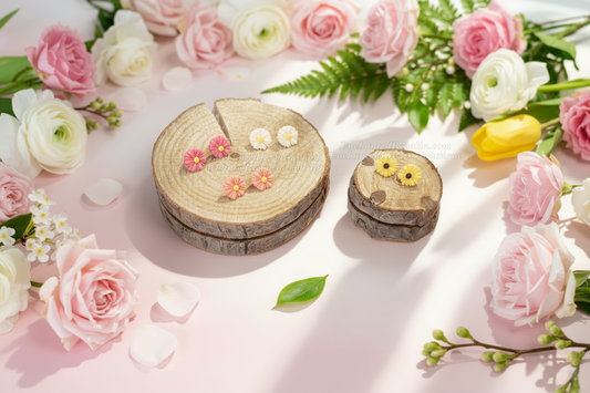 Budding Beauty Stud Earrings