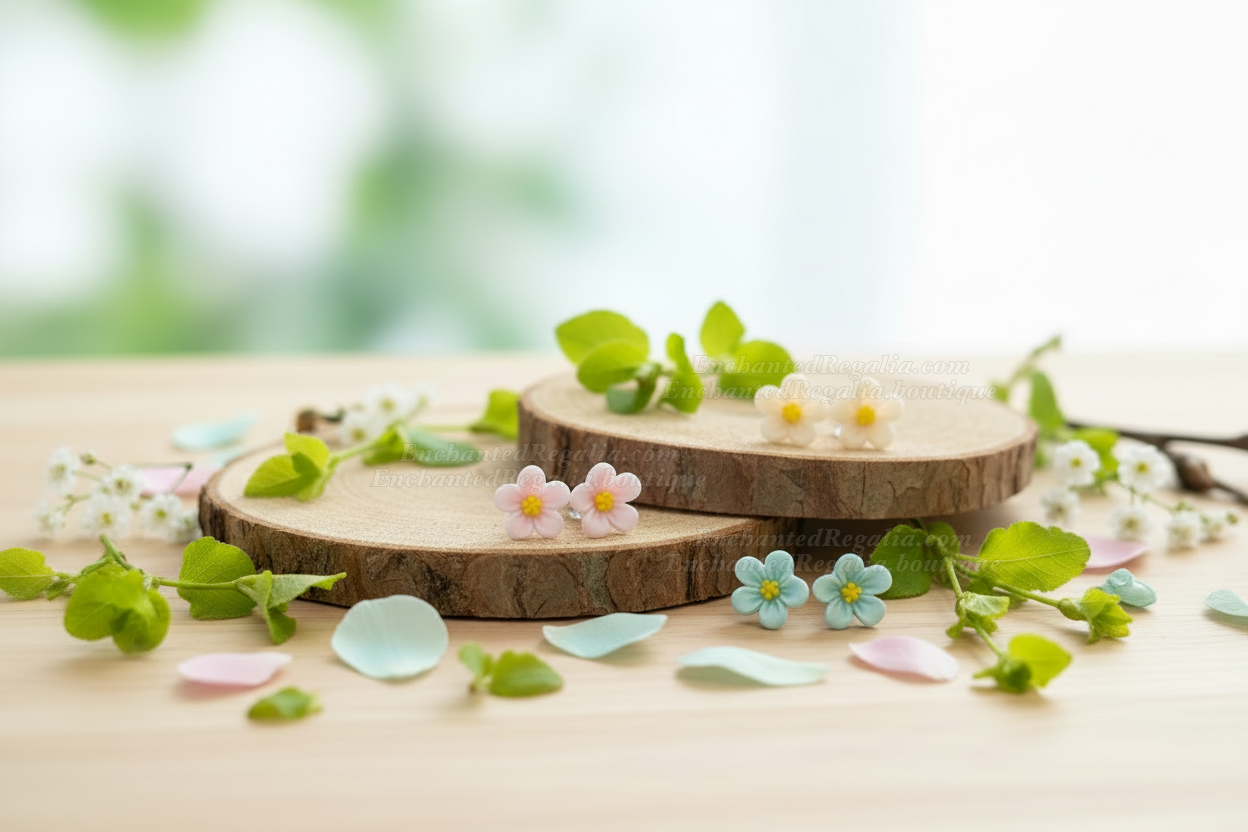 Budding Beauty Stud Earrings