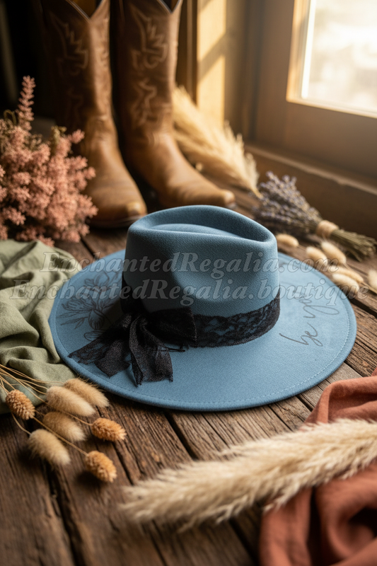 Carolina Blue Fedora Hat
