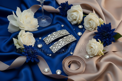 Mirrored Promise Hair Clips