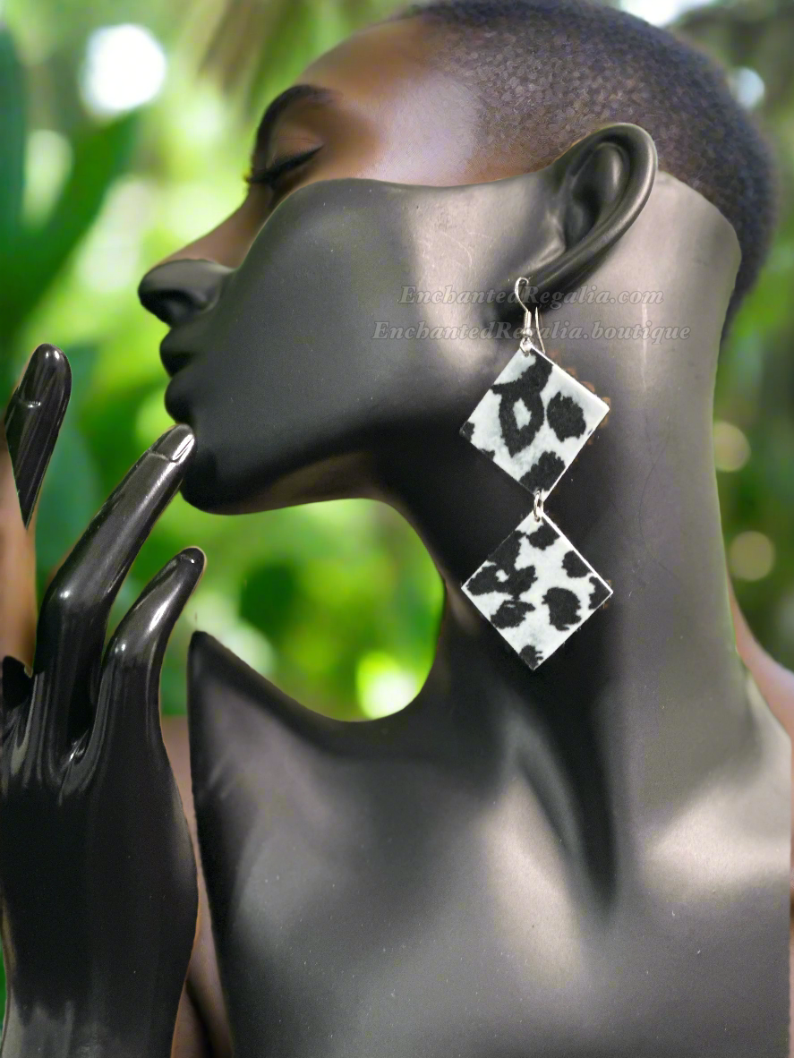 Divine Bovine Dangle Earrings