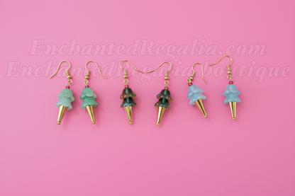 Icecream Cone Dangle Earrings