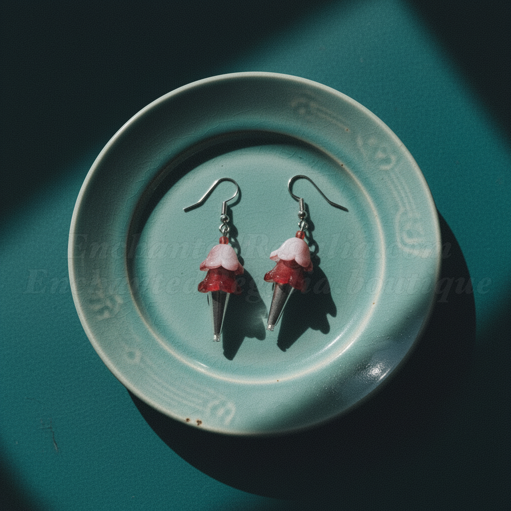 Icecream Cone Dangle Earrings