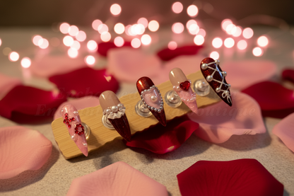 Enchanted Regalia x Klaws.By.Karley Valentine's Nail Set