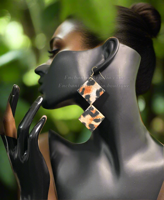 Look Of Danger Dangle Earrings