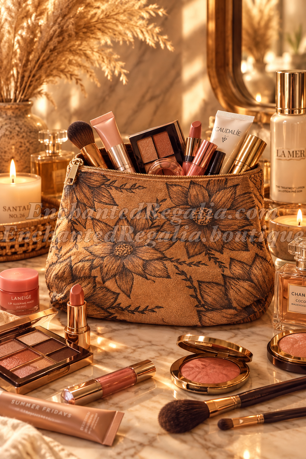 Boho Hobo Bag & Makeup Bag Bundle