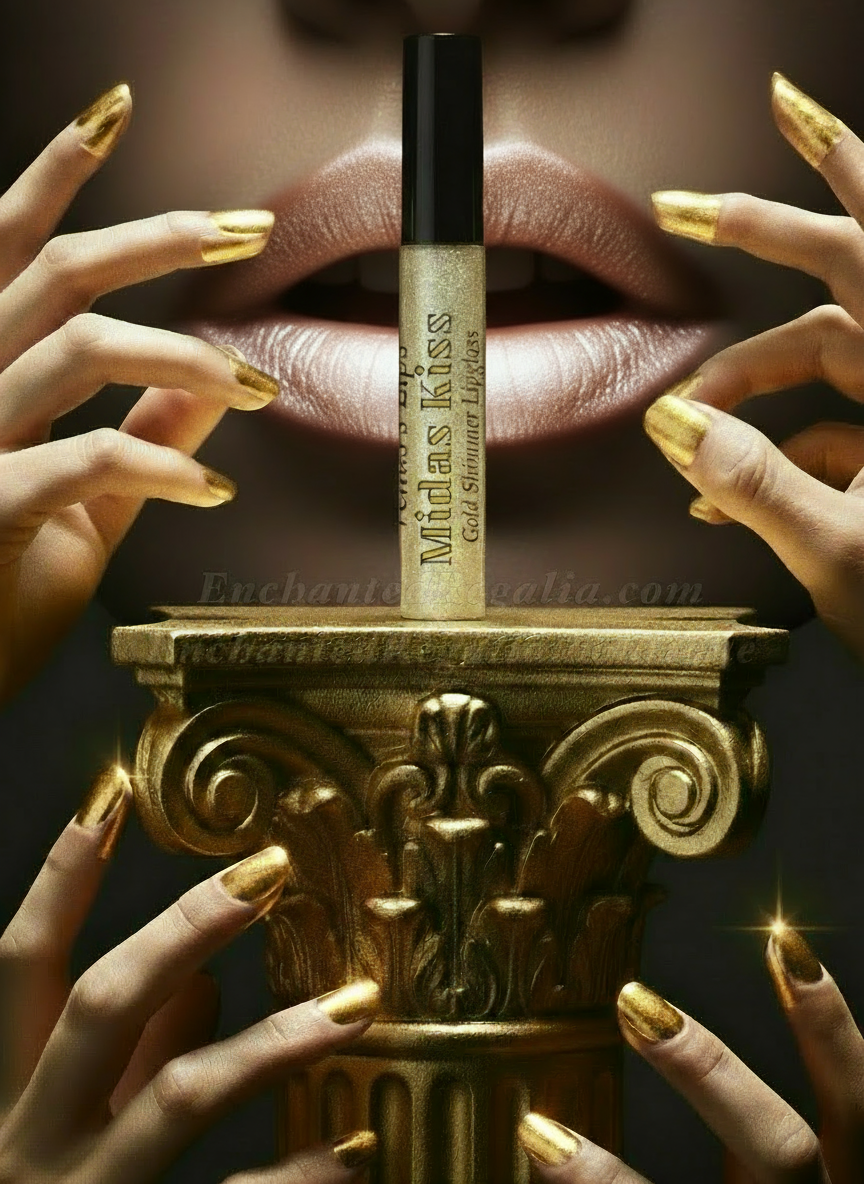 Venus's Lips Midas Kiss Gold Shimmer Lip Gloss