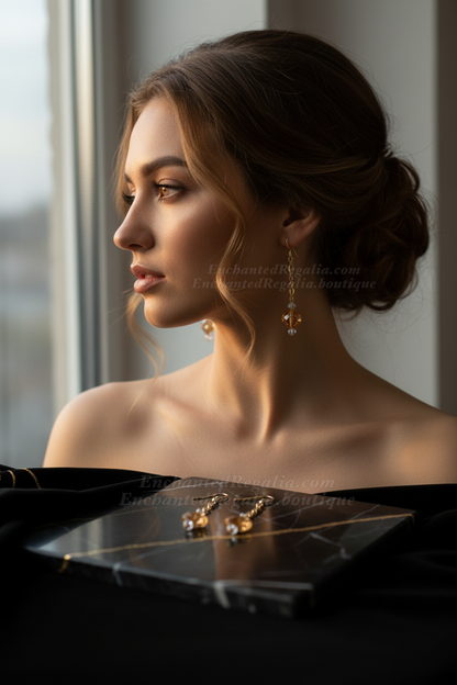Joy Clover Dangle Earrings