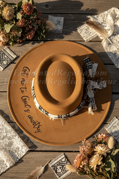 Strength'n Grace Fedora Hat