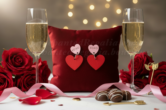 Sweet-Heart Stud Earrings