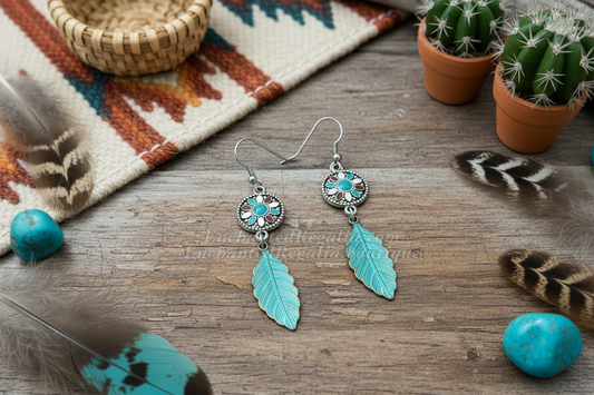 Wind Talker Dangle Earrings