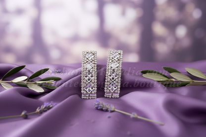 Mirrored Promise Hair Clips