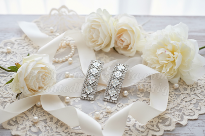 Mirrored Promise Hair Clips