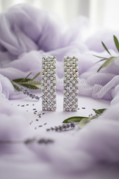 Mirrored Promise Hair Clips