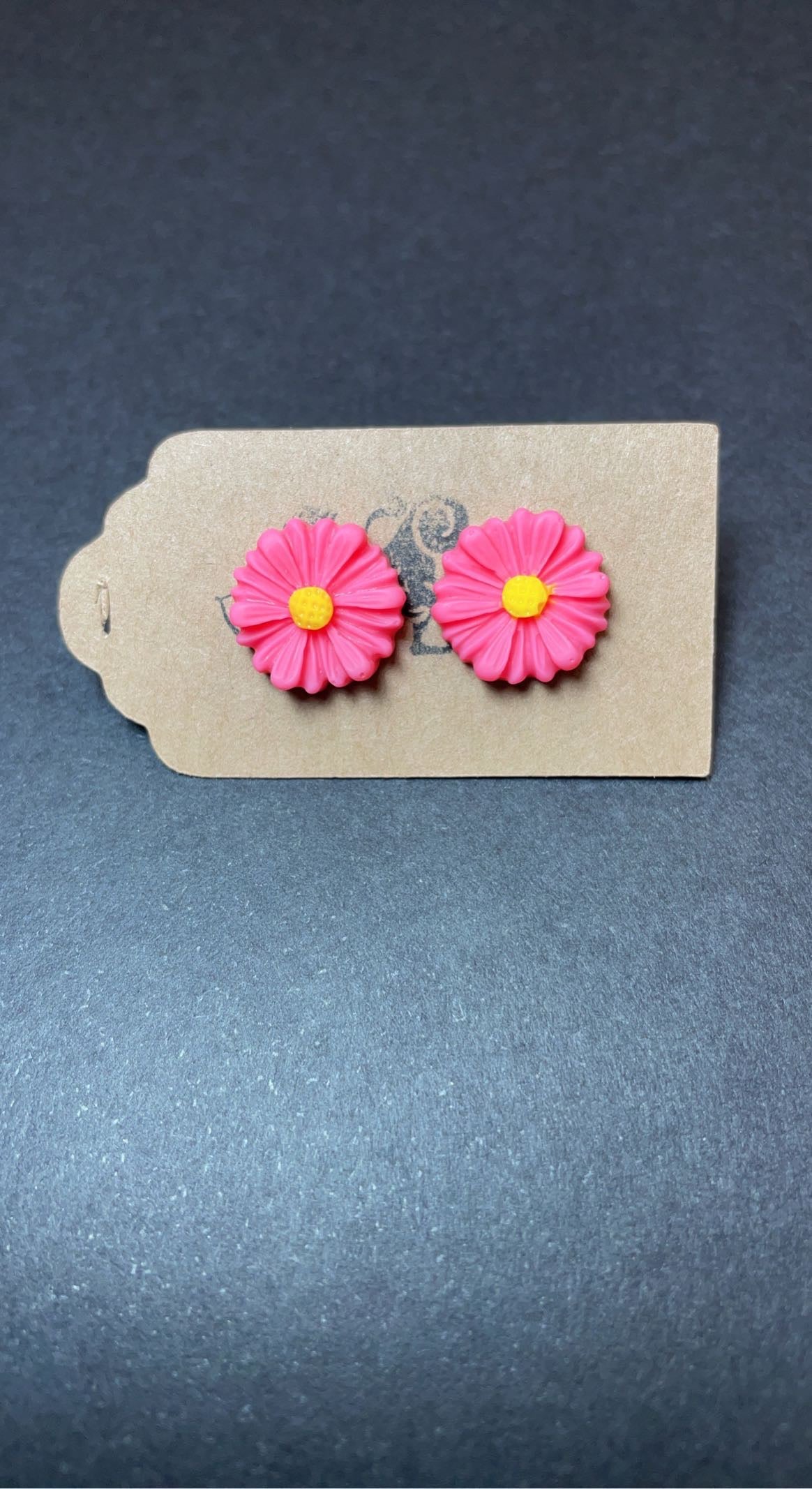 Multicolor Vibrant Pastel Flower Studs